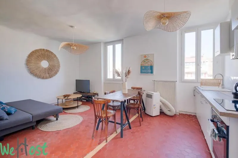 Apartment Huiles - Charmant Appartement 4P Marseille
