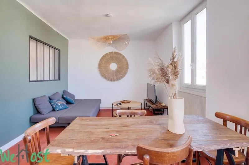 Huiles - Charmant Appartement 4P Marseille Apartment